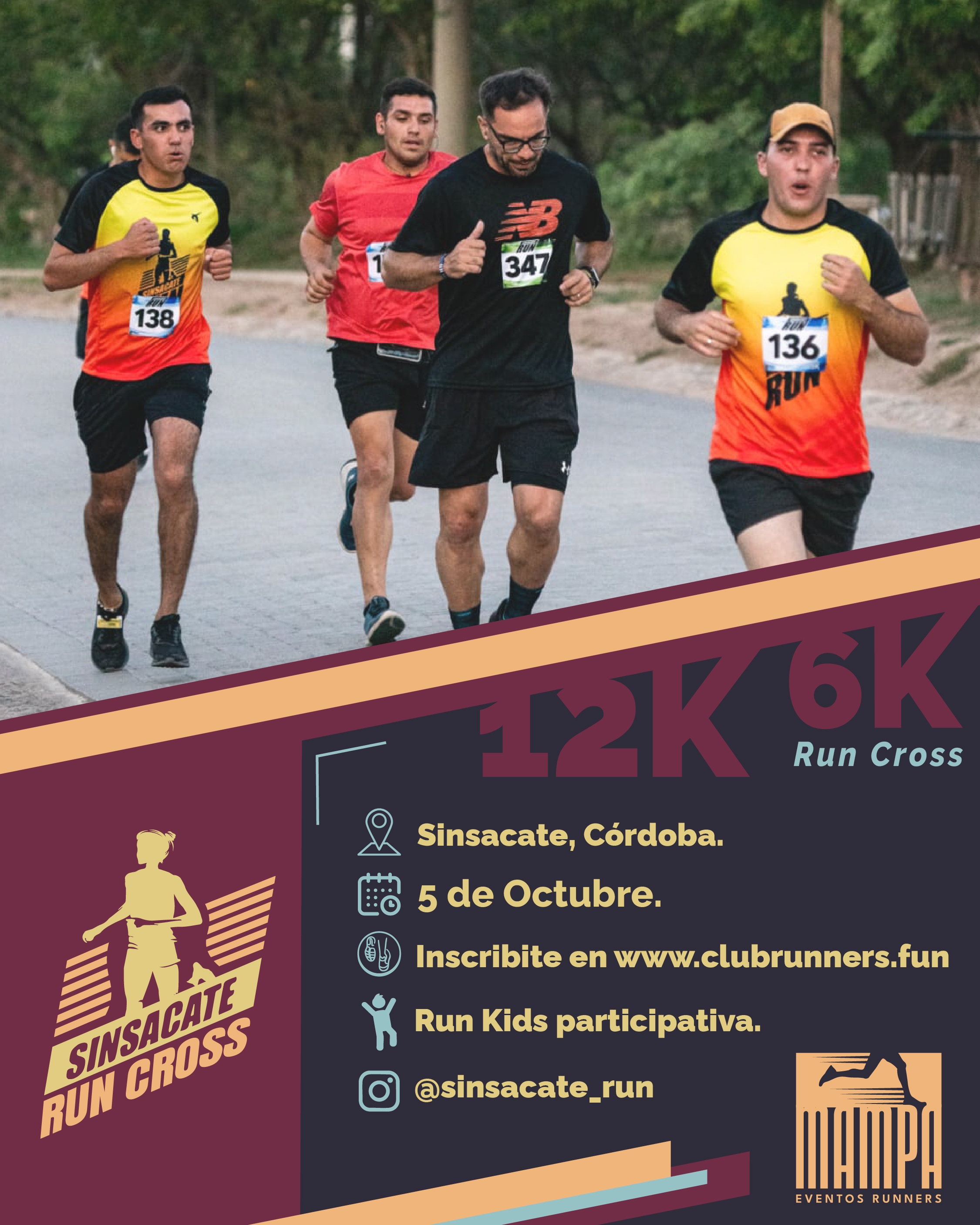 Imagen del evento Sinsacate RUN Cross