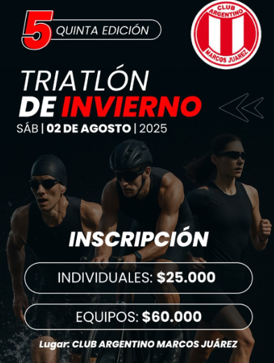 Imagen del evento Triatlón de Invierno