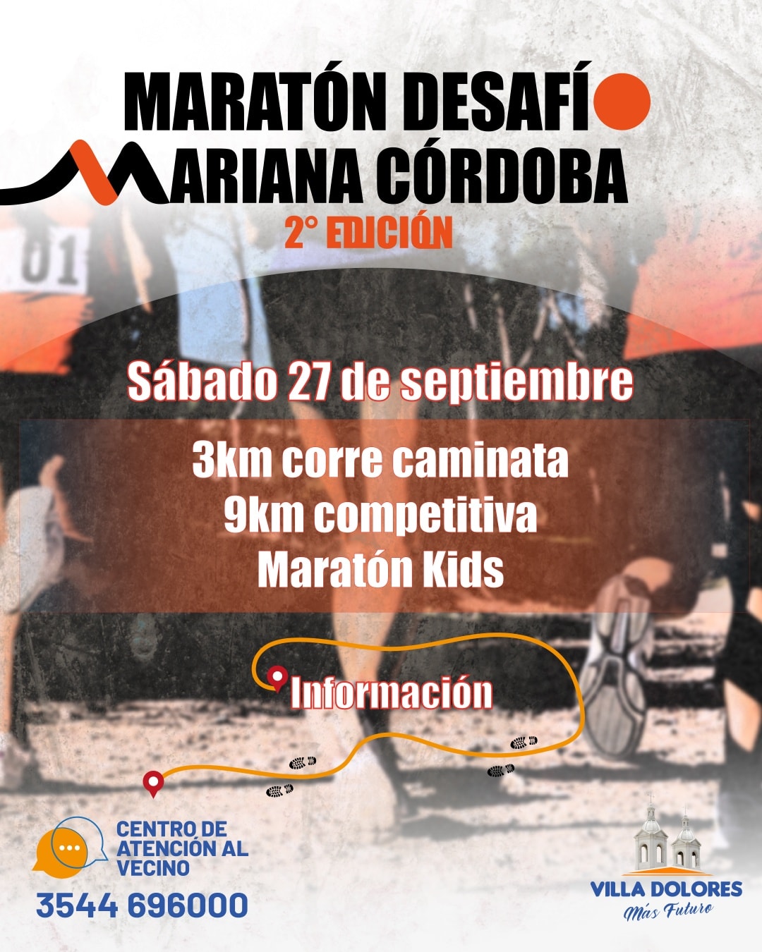 Imagen del evento Maratón Desafío "Mariana Córdoba"