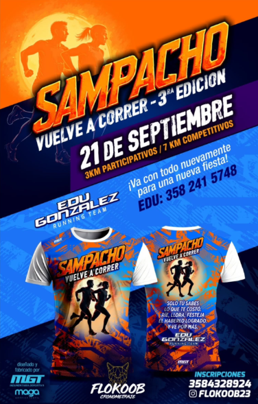 Imagen del evento 3ª Edición Sampacho Vuelve a Correr