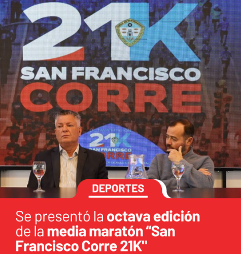 Imagen del evento San Francisco Corre 21K