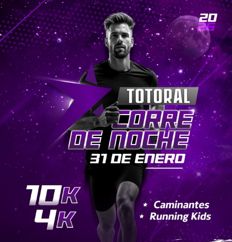 Imagen del evento Totoral Corre de Noche