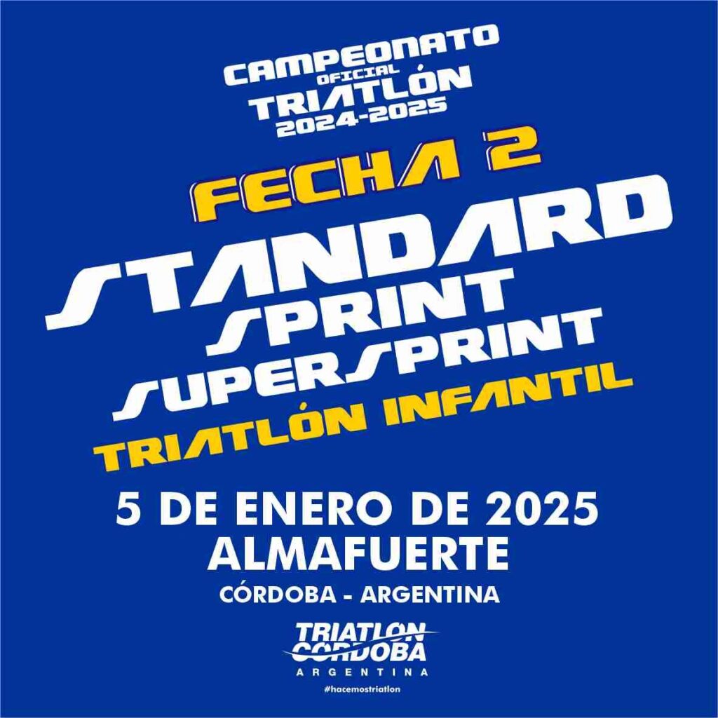 Imagen del evento Triatlón Campeonato Oficial Fecha 2