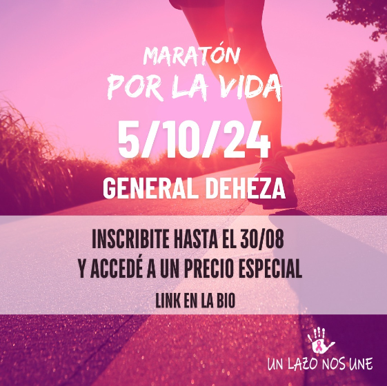 Imagen del evento Maratón por la Vida