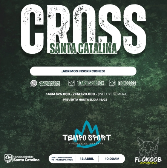 Imagen del evento Cross Santa Catalina