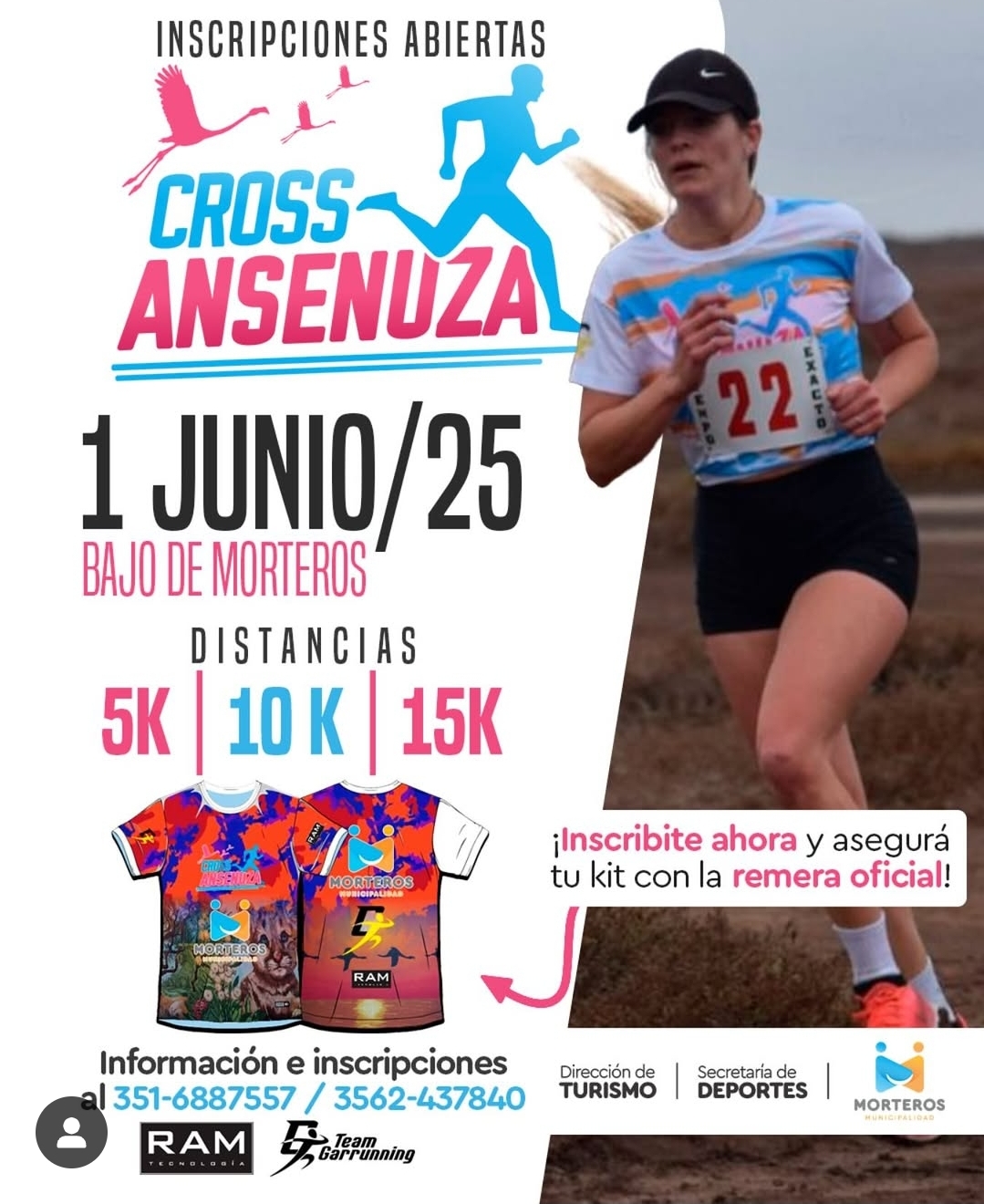 Imagen del evento Cross Ansenuza