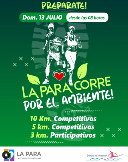 Imagen del evento La Para Corre por el ambiente
