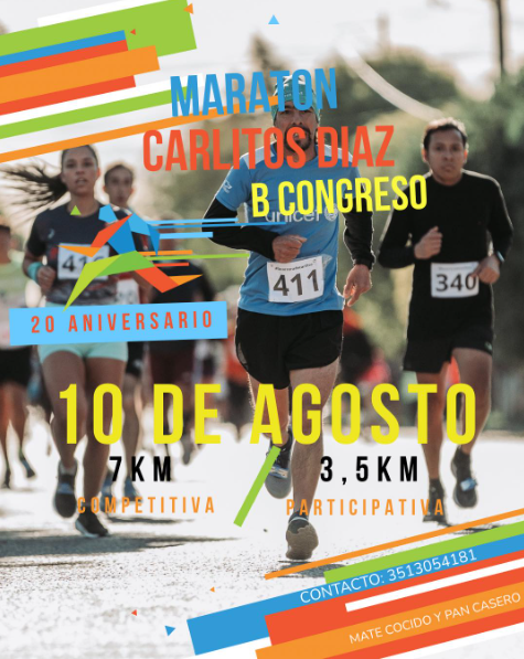 Imagen del evento Maratón Carlitos Días Bº Congreso