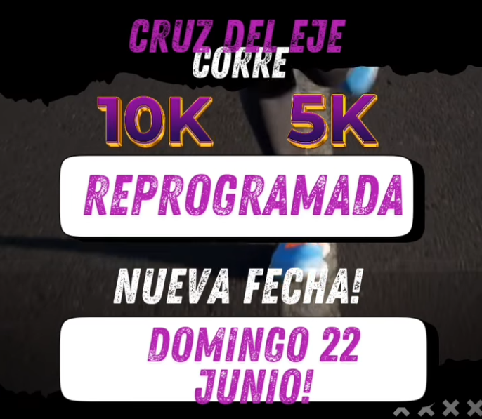 Imagen del evento Cruz del Eje Corre
