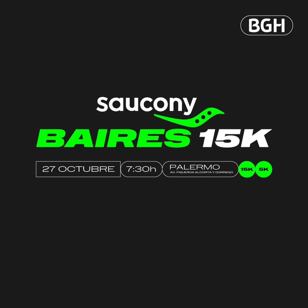 Imagen del evento Saucony Baires 15k