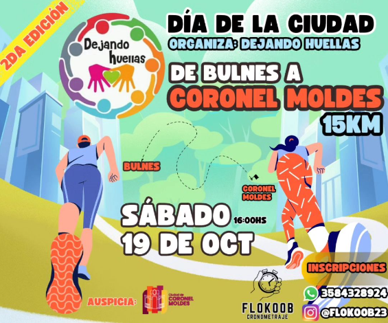Imagen del evento Día de la Ciudad de Bulnes a Coronel Moldes